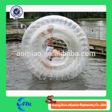 Funny transparent inflatable water walking ball, high quality inflatable water running ball for childern